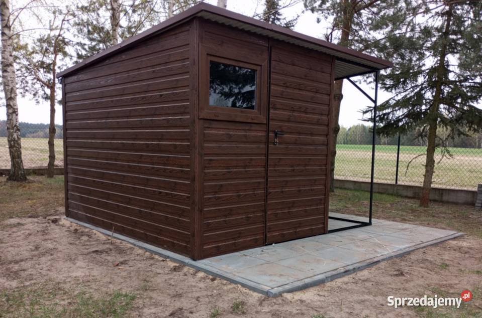 Domek z wiatą na wymiar producent 3x2