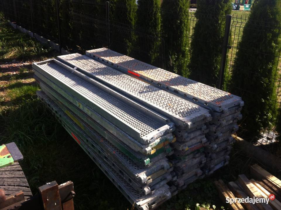 Rusztowanie elewacyjne używane 614x102 m Podest Stare Siołkowice
