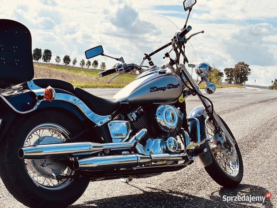 YAMAHA DRAG STAR 650 PRAWDZIWY KLASYK czterosuwowy świętokrzyskie Wodzisław