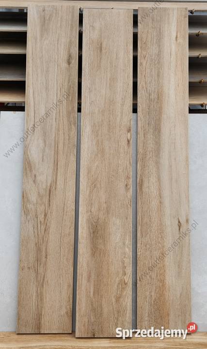 WYPRZEDAŻ Płytki drewnopodobnę kolor dębu 120x20 Pozostałe Radom