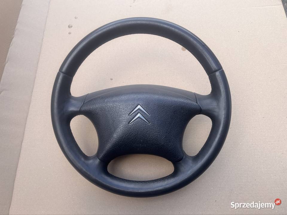 Kierownica airbag skóra citroen c5 20012004 Rok produkcji 2003 zachodniopomorskie Szczecin