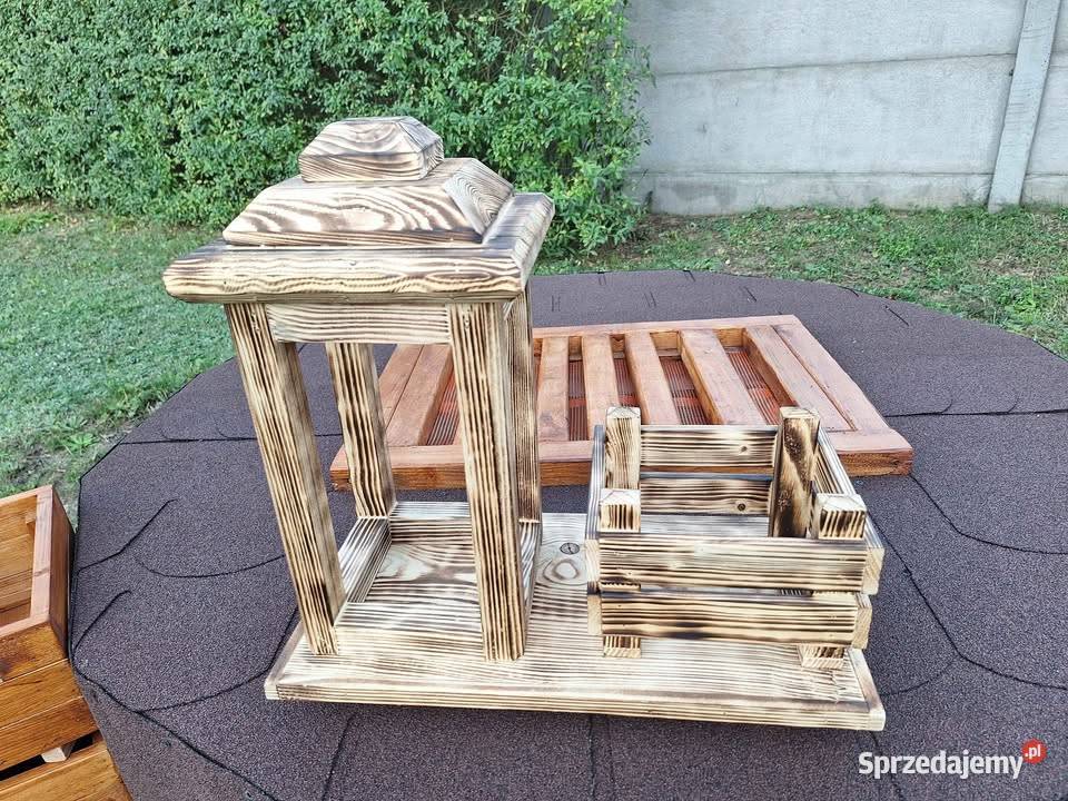 Latarenki z drewna Wieruszów