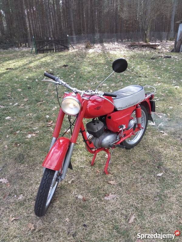 Wsk 125 odrestaurowana 1967 silnik oryginalny Motocykle, skutery, quady Sławoborze
