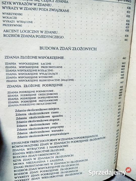 Gramatyka języka polskiego Bąk unikatowe książki Warszawa