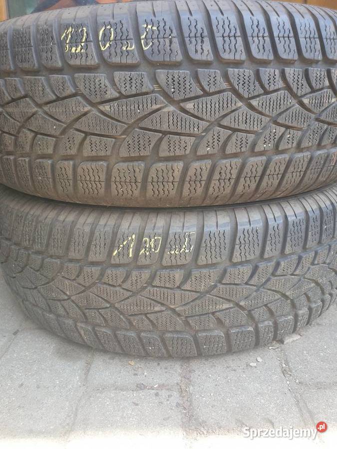 Dwie sztuki opon zimowych 23565 R17 DUNLOP 17cale Dobre Miasto