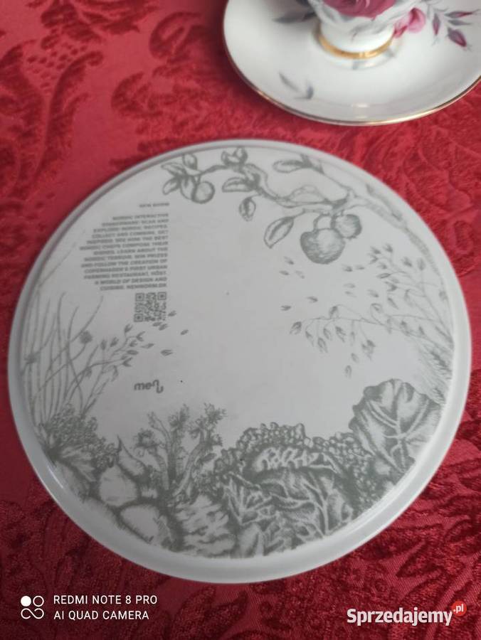 Porcelanowa podstawka pod gorące naczynia Bez Antyki, Sztuka, Kolekcje Gdańsk