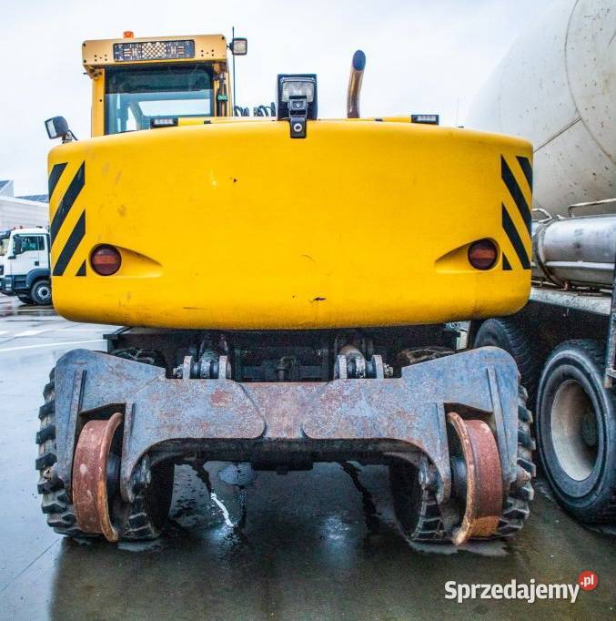 Koparka kolowa kolejowa 2 drogowa Atlas 160 WSR nie Warszawa