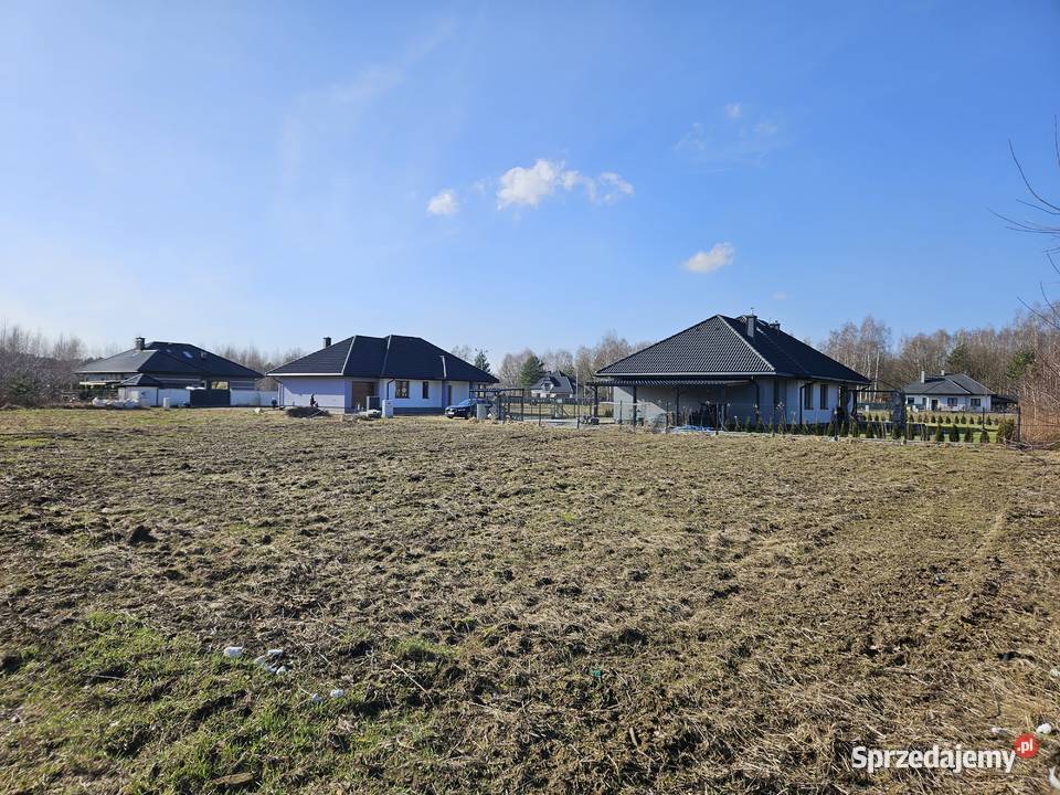 Działka pod zabudowę mieszkaniową 1000 m poł woda mazowieckie