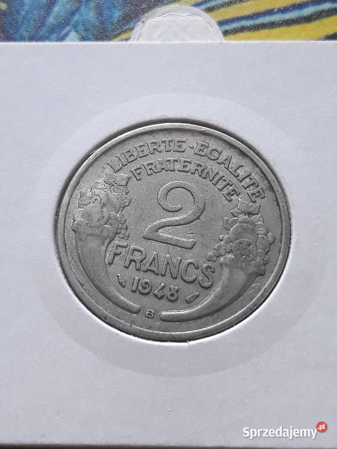 2 Franki Francja 1948 r z literką B sprzedam