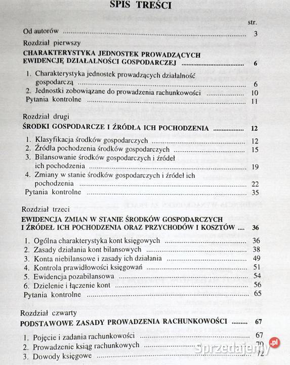 Rachunkowość podstaw Jan Matuszewicz P miękka Pozostałe