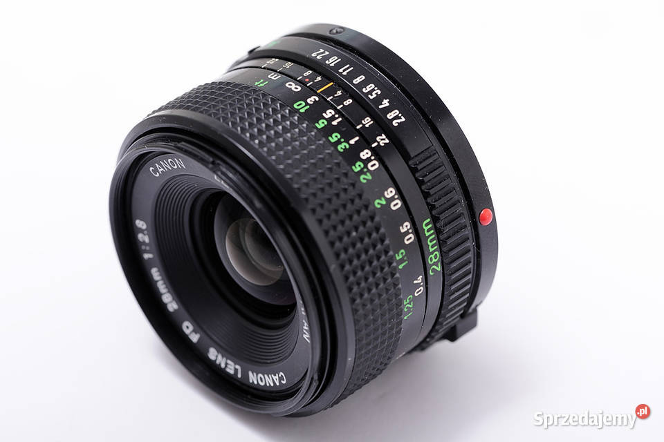 Obiektyw Canon FD 28mm f28 FD sprzedam