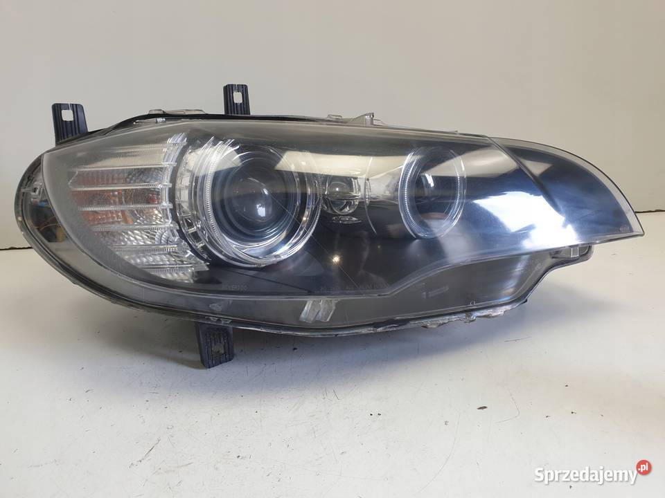 LAMPA PRAWA BMW X6 E71 PRZEDNIA przód 7179858 Części samochodowe Chełm