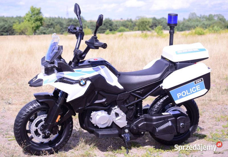 Autko motorek MOTOR BMW POLICJA na akumulator Pojazdy elektryczne i spalinowe Myszków