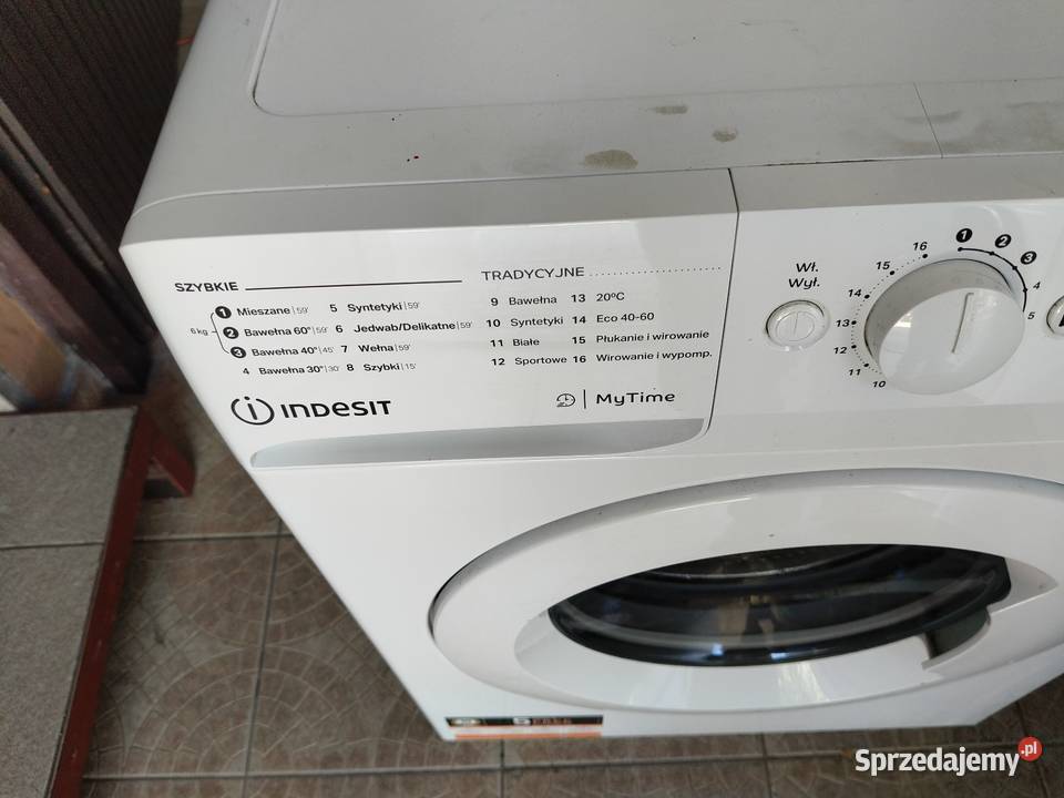 Pralka Indesit 6 Slim wolnostojące