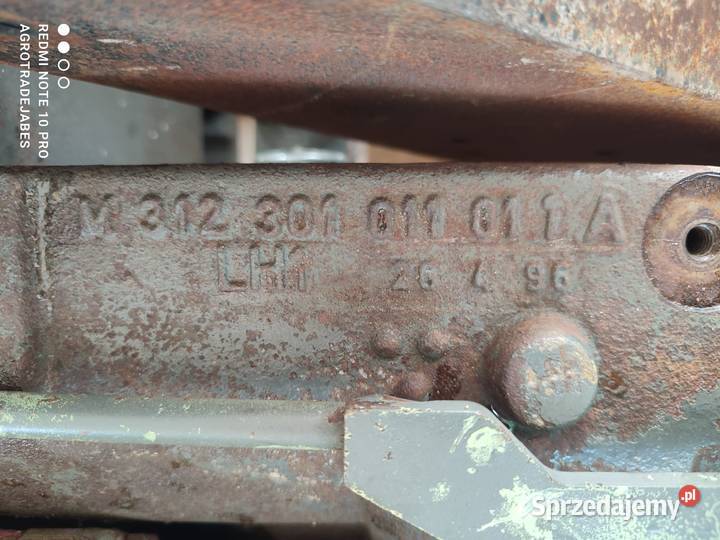 TUZ przedni M312301011011 Fendt 512 Favorit Wilkowo