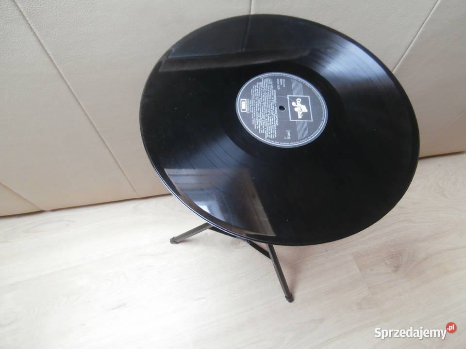 Stolik z płyty winylowej regulowana wysokość Choroń