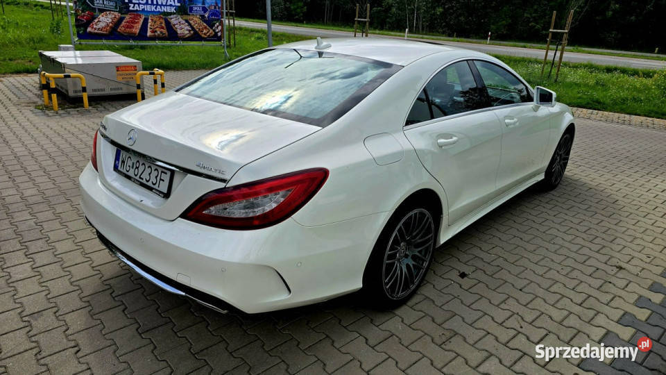 Mercedes CLS 350 Piękny CLS 350d 4 Matic Salon podgrzewane fotele mazowieckie Karczew