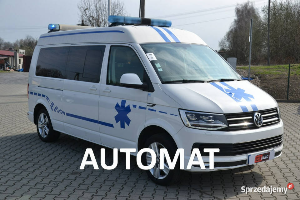 Volkswagen Transporter 20 tdi 204 DSG ambulans 2000cm3 Volkswagen Motoryzacja Kęty