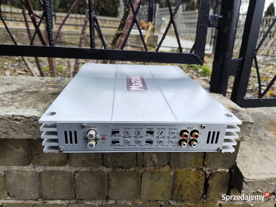 Wzmacniacz samochodowy 4 kanałowy Magnat RX 44 Niegowonice