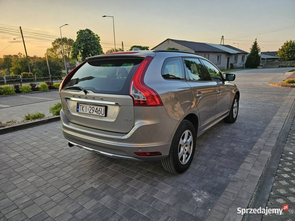 Volvo XC 60 20D 5 Cylindrów Skóry Navi Serwis I kurtyny powietrzne świętokrzyskie Zagnańsk sprzedam