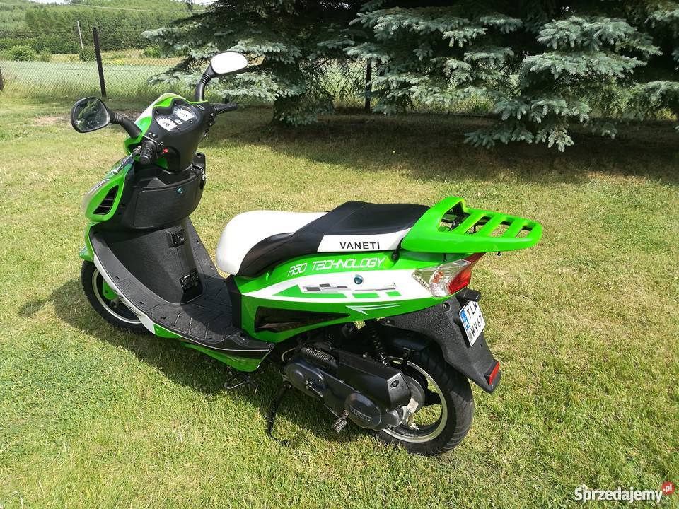 Skuter ATOS TAOTAO CY50T8 bezwypadkowy i mało kupiony w Polsce Motocykle, skutery, quady Bukowa