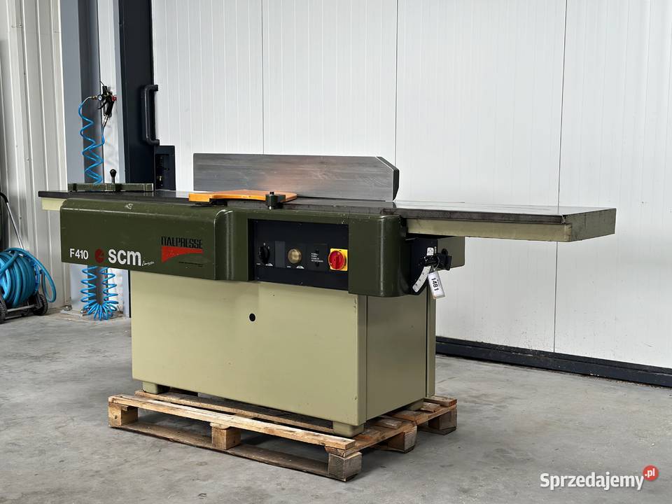 Strugarka heblarka SCM F410 1481 Produkcja lubelskie Łabuńki Pierwsze