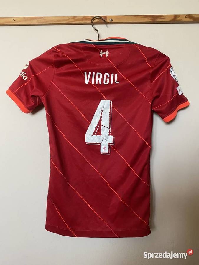 LIVERPOOL FC 4 VIRGIL 2021 2022 Nike 128 137 Wrocław sprzedam