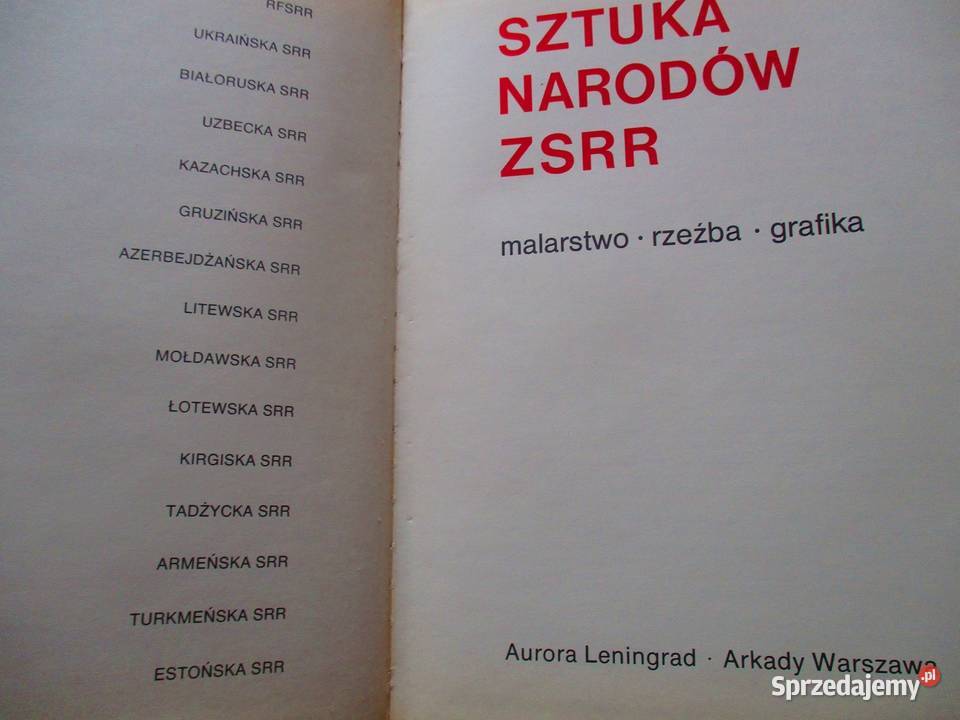 Sztuka narodów ZSRRsztukamalarstwo Łódź