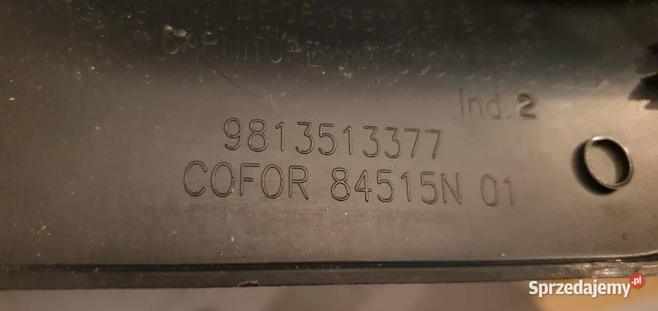 Zaślepka plastikowa Peugeot Expert Scudo Jumpy Wrocław