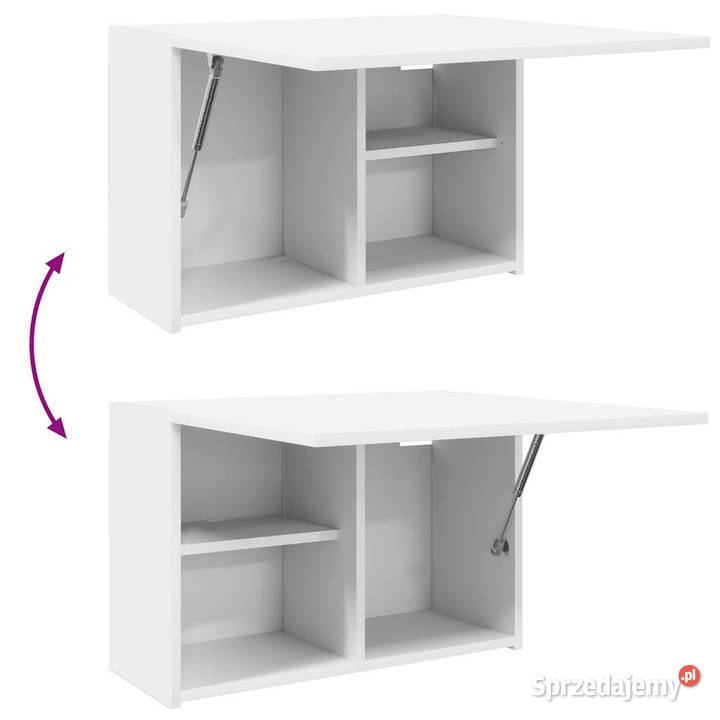 Wisząca szafka łazienkowa biała 60x25x40 Meble mazowieckie Warszawa