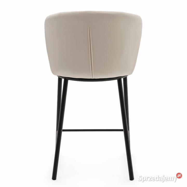 Beżowy Hoker Tapicerowany Bari Wysyłka 24H 55cm Tarchały Małe