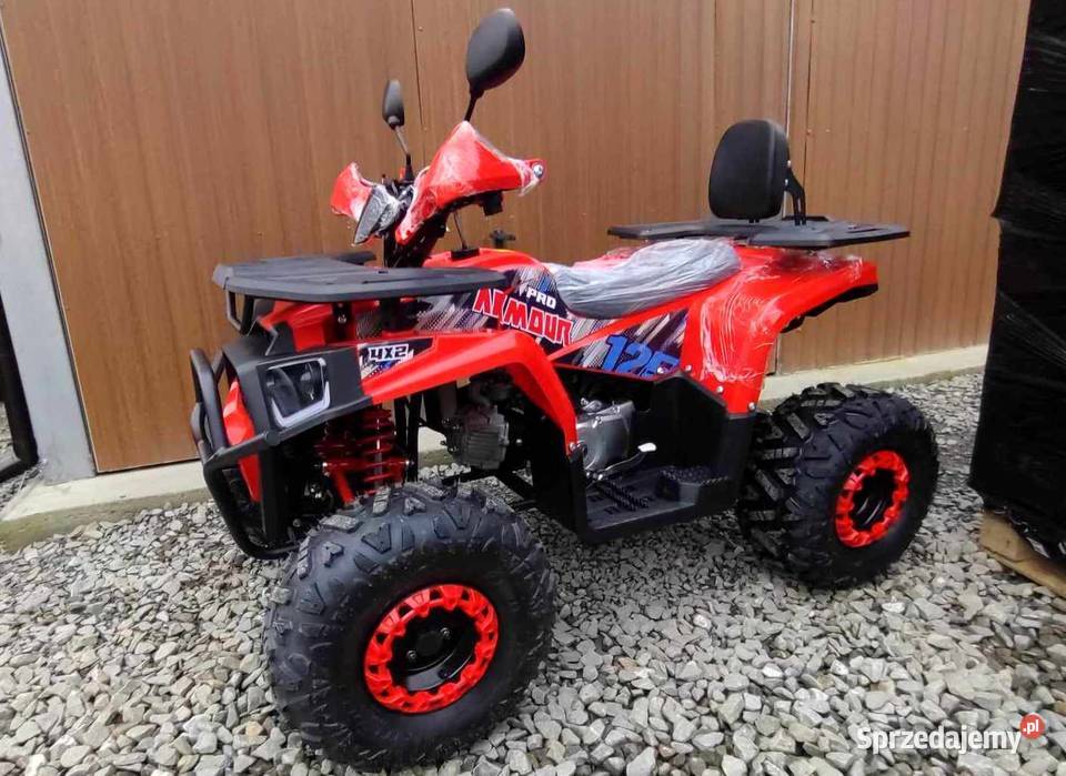 Nowość 2024 quad 125 duże koła licznik automat Krosno