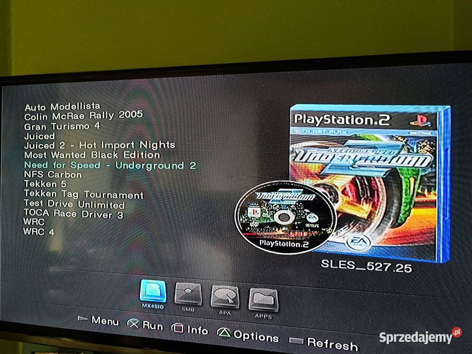 Konsola Sony PlayStation 2 Slim 2 FMCBMX4SIO Pruszków