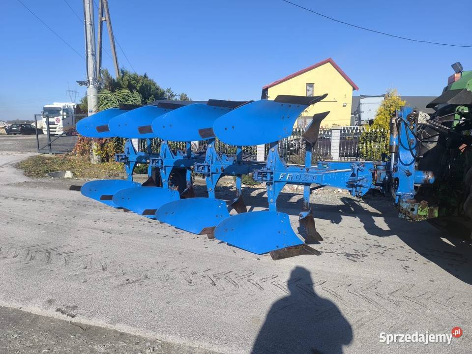 Pług 4 skibowy obrotowy Frost Mosel 140 nieuszkodzony łódzkie Kutno