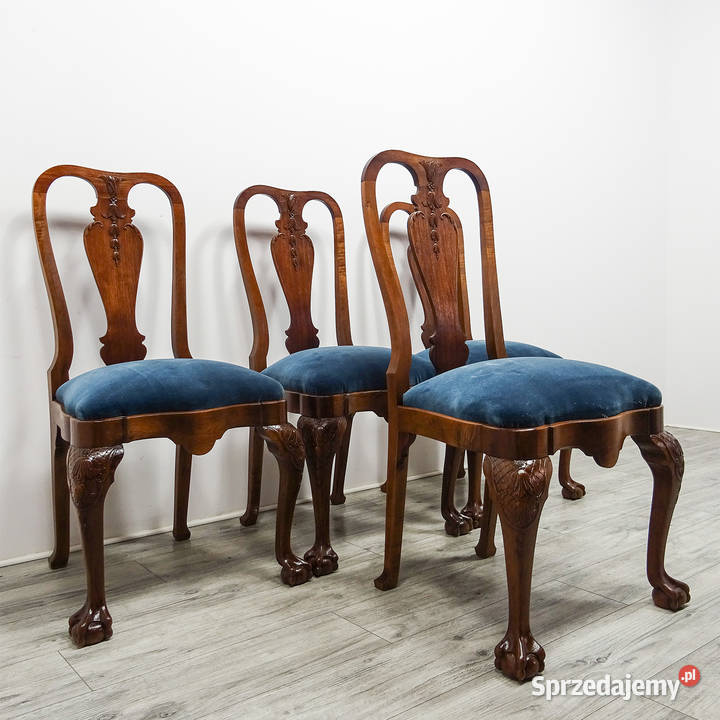 Meble do JADALNI Chippendale Stół 4 krzesła Dom i Ogród Kalisz