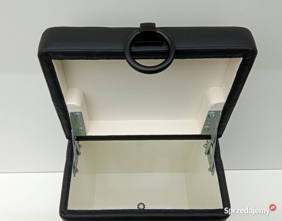 Kufer Kosz na pranie Bieliźniak czarny czarny