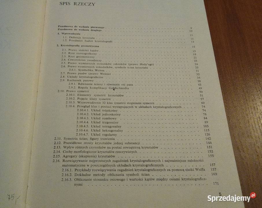 Zarys krystalografii Tadeusz Penkala 1976 wyd 2 fizyka, astronomia pomorskie Gdańsk sprzedam