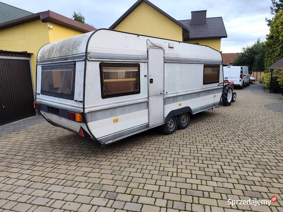 Przyczepa kempingowa HOBBY Stacjonarna Działka Wodzisław