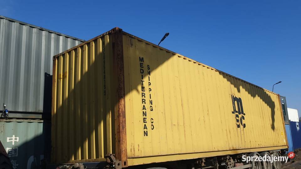 Sprzedam kontener morski 40 HC w pomorskie