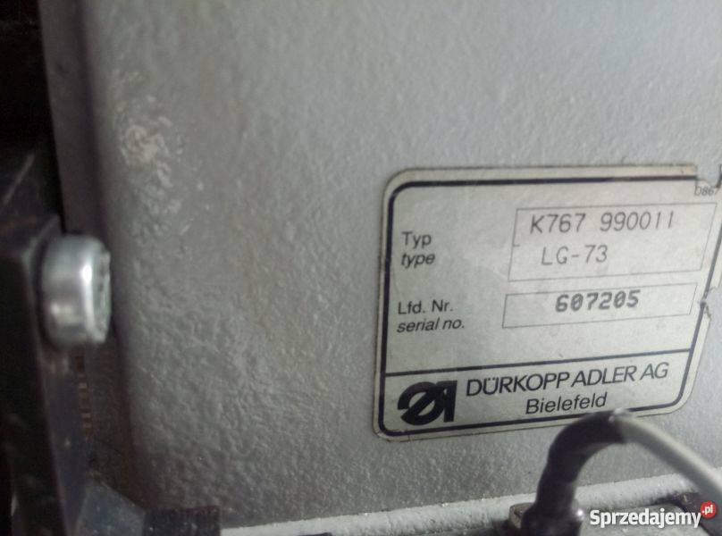 Stębnówka Durkopp Adler 767 Servo 230V Pfaff dolnośląskie Wałbrzych sprzedam