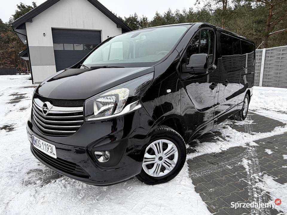 OPEL VIVARO 16d L2H1LONG kameranavi full8miejsc 1598cm3 Ostrołęka