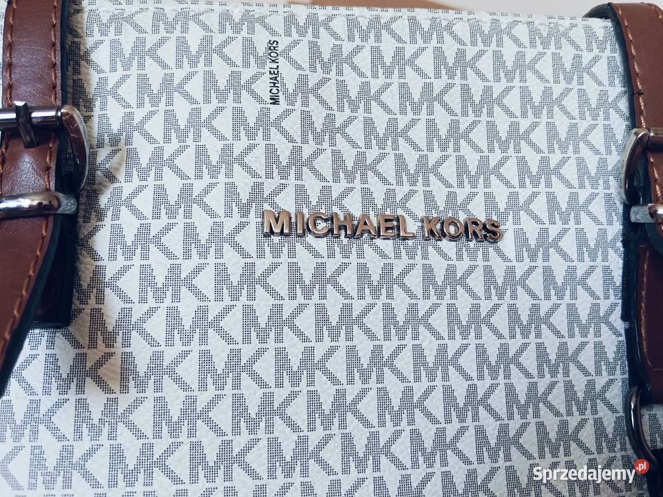Torebka Michael Kors biała biały Gdynia