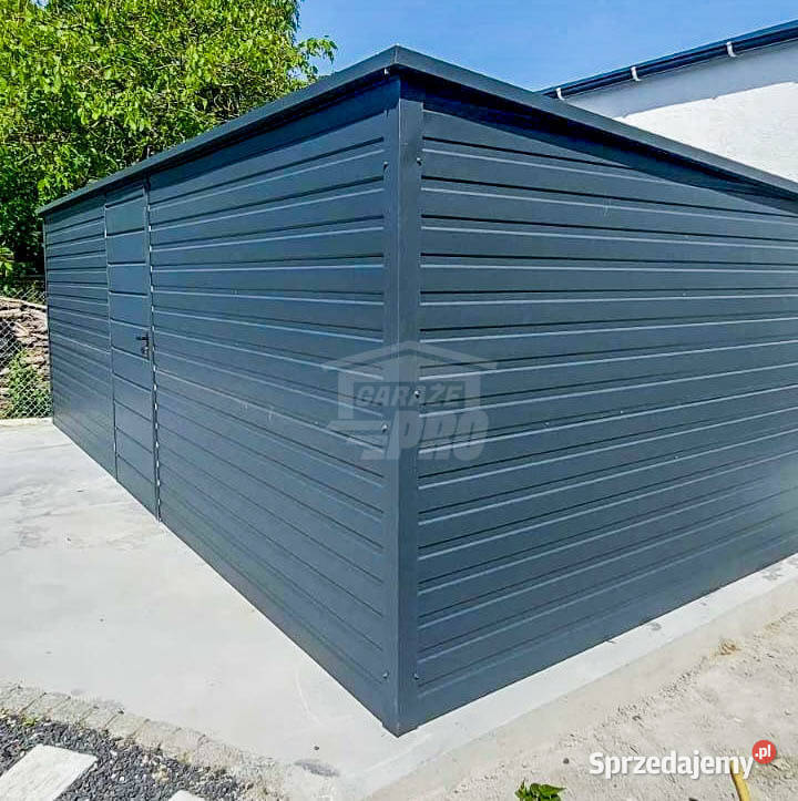 Schowek Domek Ogrodowy 6x3m Drzwi Antracyt dach Wrocław