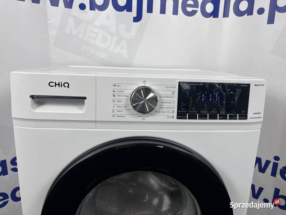 Pralka CHiQ CFL8014586IM3XBW 8 B 1400 obrmin