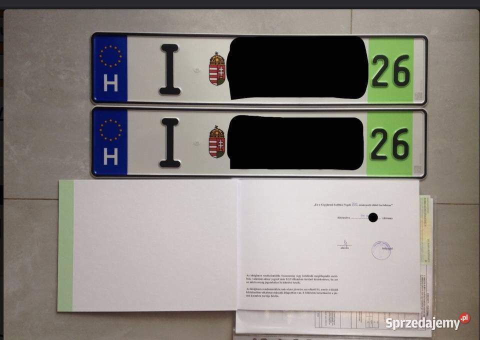 TABLICE REJESTRACYJNE TRANSPORTOWE KOMISOWE sprzedam