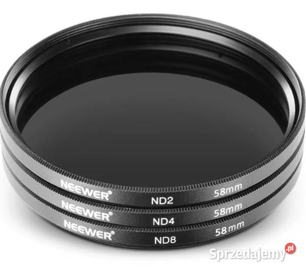 Zestaw filfrów fotograficznych Neewer 58 mm 10 mazowieckie Warszawa