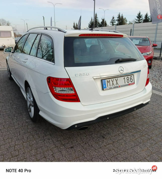 Mercedes C 220 Super stan W204 20072014 czujnik deszczu Mercedes-Benz Chełm