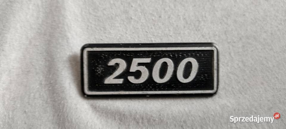 Logo emblemat znaczek 2500 aluminium Namysłów