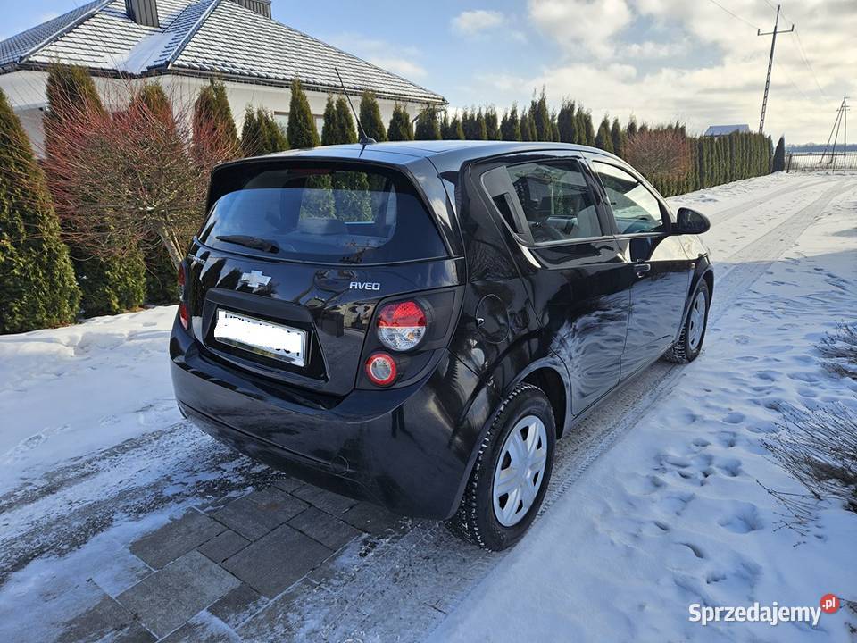 Chevrolet aveo 2013r 12 benzyna 5 drzwi kurtyny powietrzne