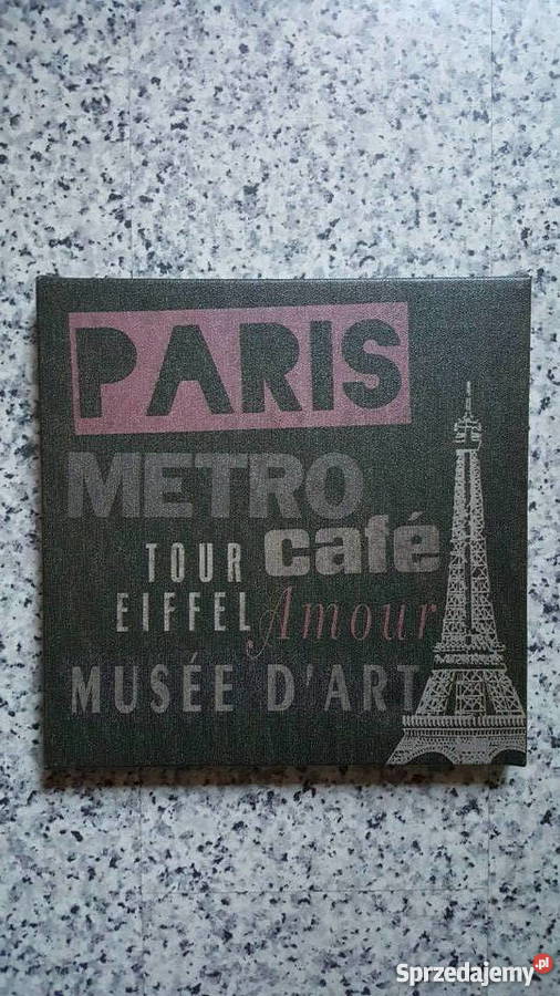 Obraz obrazek 25x25 3 Ikea YorkLondonParis Dekoracje i ozdoby podkarpackie Brzostek
